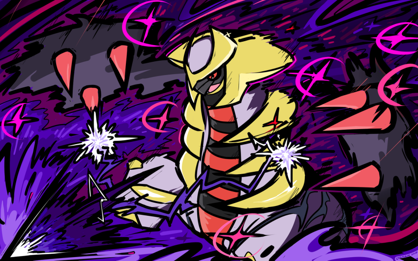 commentary, creature, energy, english_commentary, gen_4_pokemon, giratina, giratina_(altered), highres