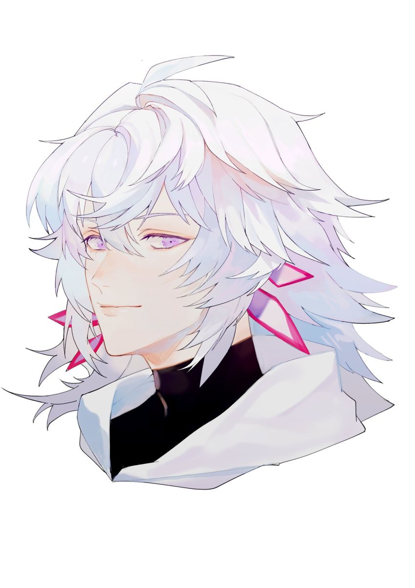 1boy, ahoge, bishounen, butterfly39561, fate/grand_order, fate_(series), hair_ornament, highres