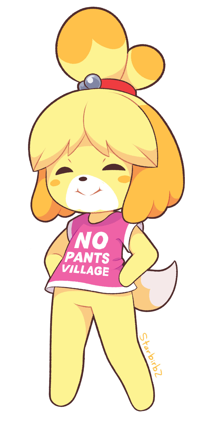 1girl, absurdres, alternate_costume, animal_crossing, animal_ears, artist_name, barefoot, blonde_hair