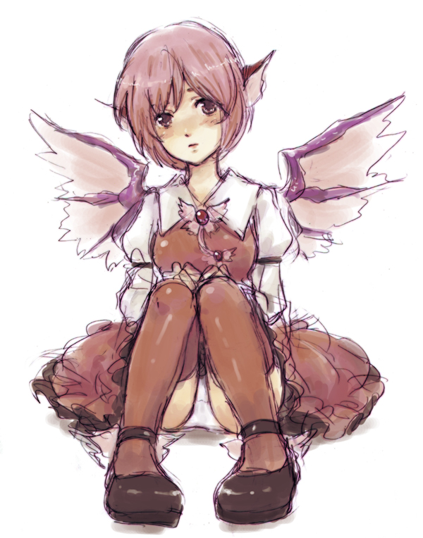 1girl, animal_ears, bad_id, bad_pixiv_id, blush, brown_hair, female_focus, head_tilt