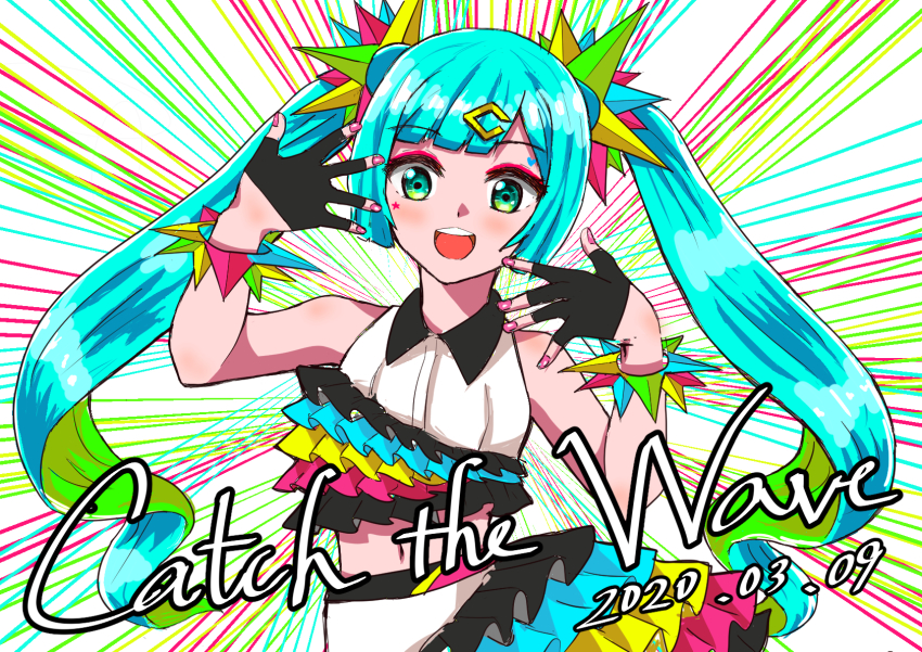 1girl, 39, absurdly_long_hair, aqua_eyes, aqua_hair, artist_name, artist_request, bare_shoulders