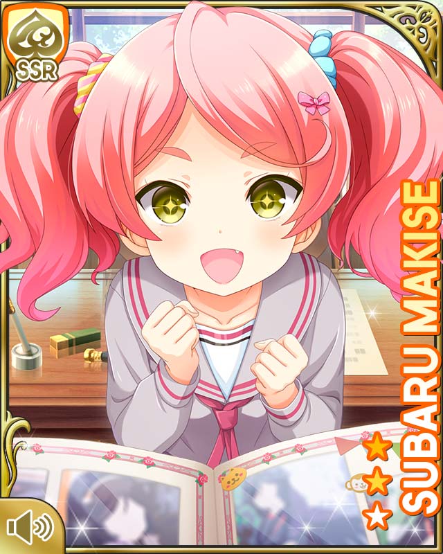 1girl, blouse, book, bow, clenched_hands, fang, female_focus, girlfriend_(kari)