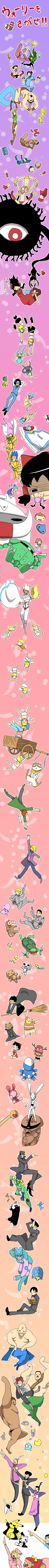 00s, 10s, 6+girls, :3, abe_takakazu, absolutely_everyone, absurdres, acguy