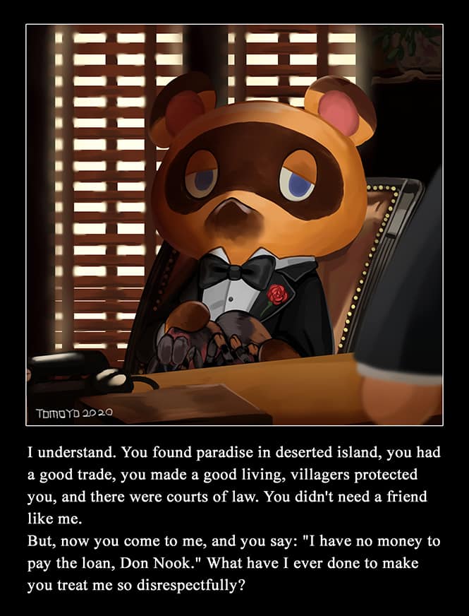 1boy, animal_crossing, window_blinds, blue_eyes, deng_deng, english_text, engrish_text, flower