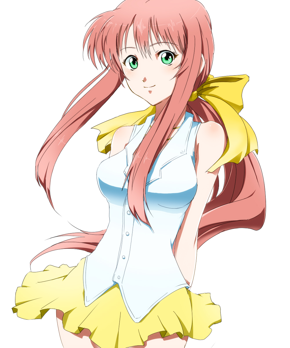 1girl, akasaka_mitsuki, ayamix1020, blush, breasts, closed_mouth, commentary_request, double_cast