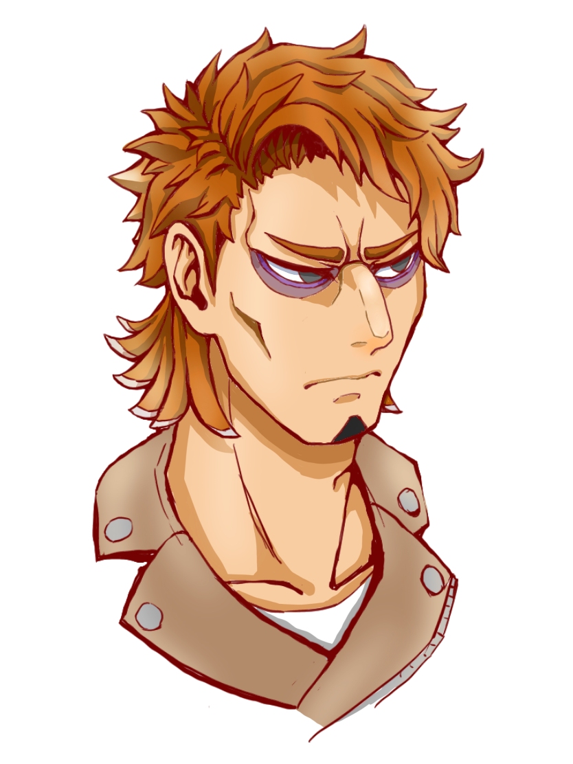 1boy, animal_crossing, aoppoi., bad_id, bad_pixiv_id, beard, buzz_(animal_crossing), facial_hair