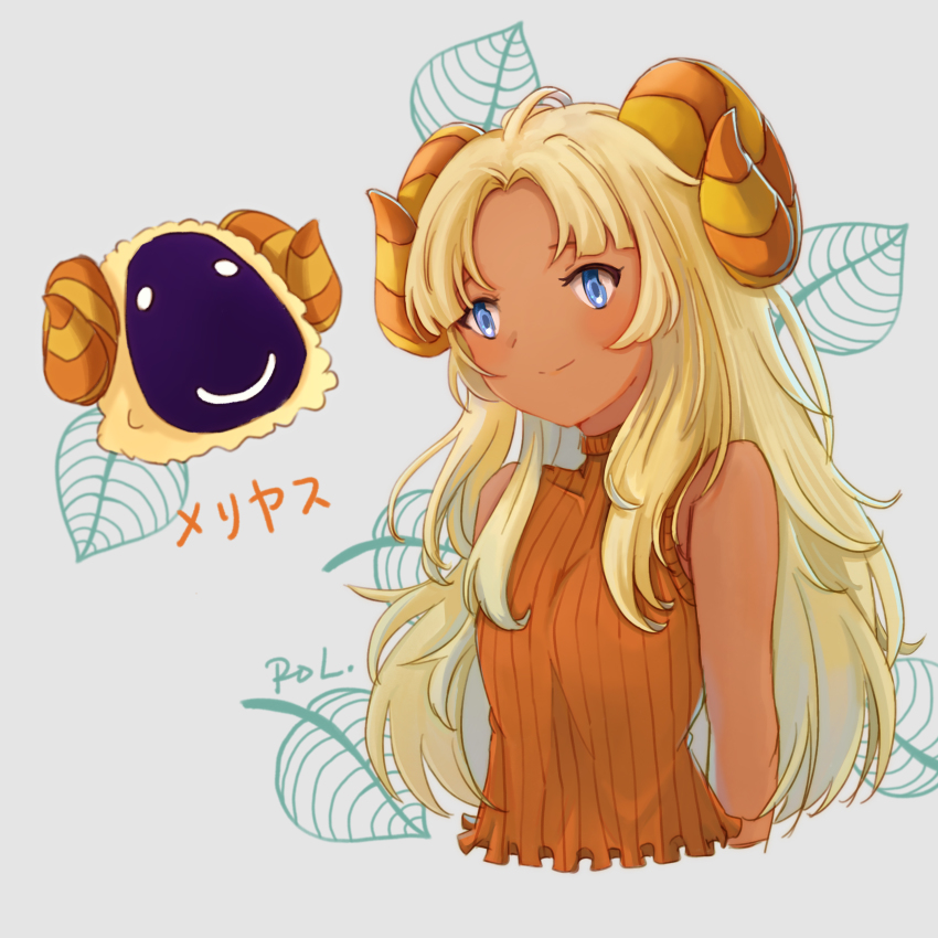 1girl, absurdres, animal_crossing, animal_ears, artist_name, blonde_hair, blue_eyes, dark-skinned_female