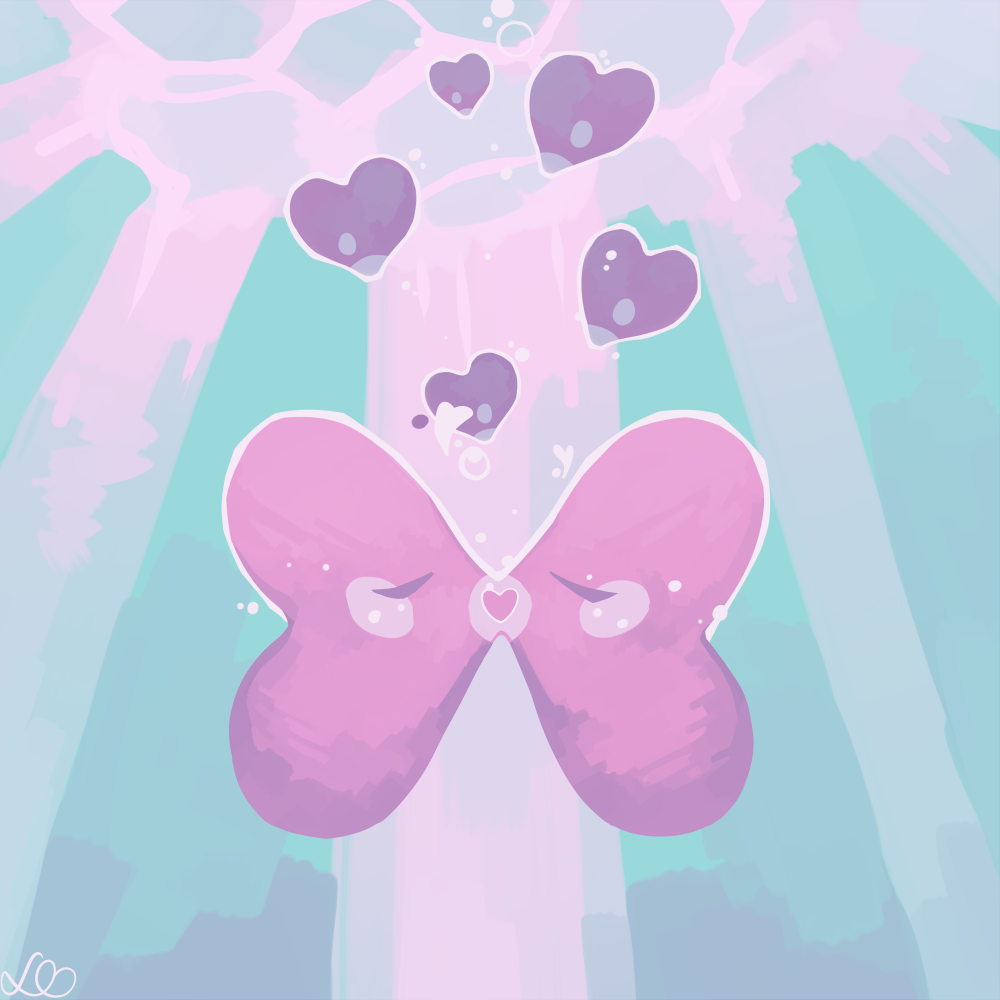 animal_focus, bubble, closed_eyes, commentary, creature, english_commentary, facing_another, fish