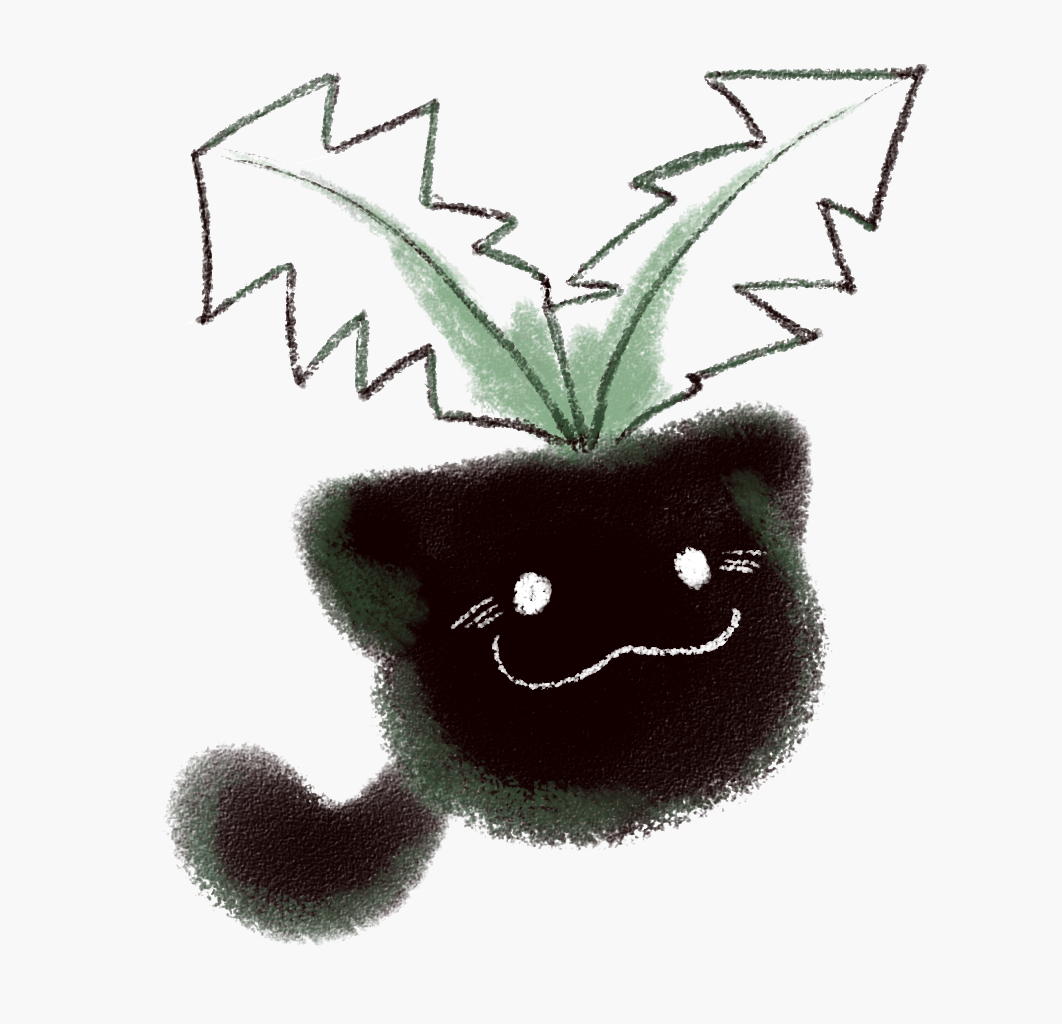 ._., :3, beta_pokemon, closed_mouth, commentary, creature, english_commentary, full_body, haneko_(hoppip), happy, nintendo, no_humans, pokemon, pokemon_(creature), pokemon_gold/silver/crystal, pokemon_gold/silver/crystal_(prototype), prototype_design, robbitmondieu, simple_background, smile, solo, white_background, white_eyes