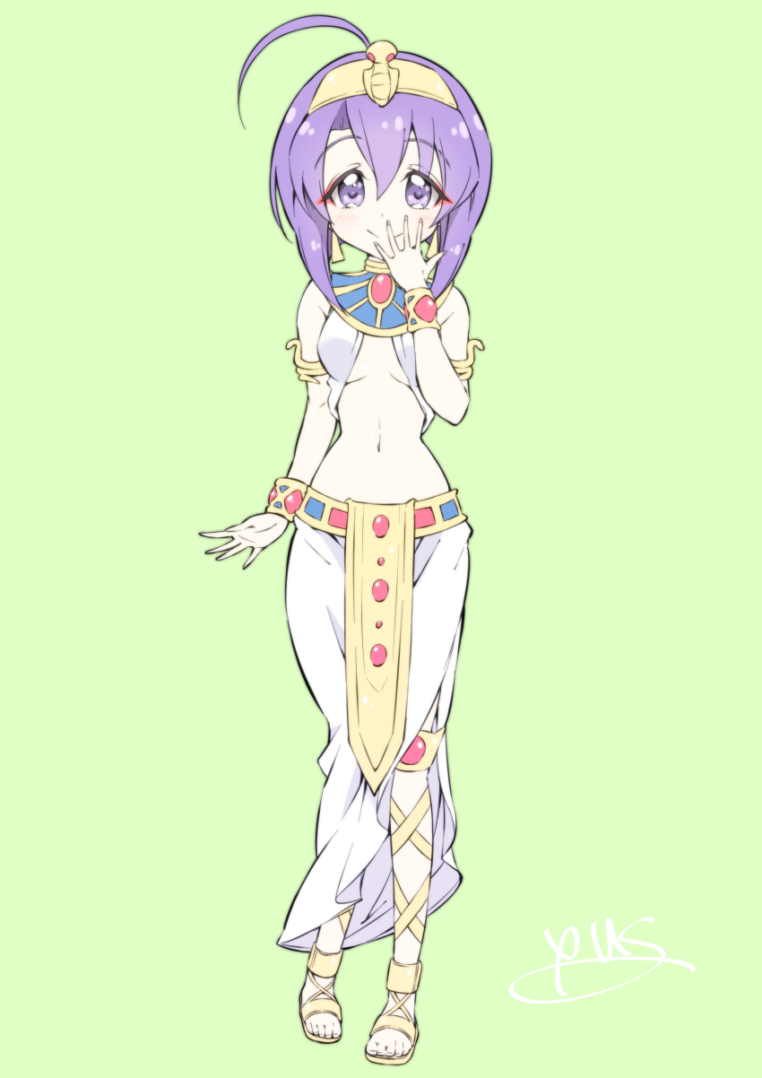 1girl, absurdres, ahoge, artist_name, bad_id, bad_pixiv_id, blush, breasts