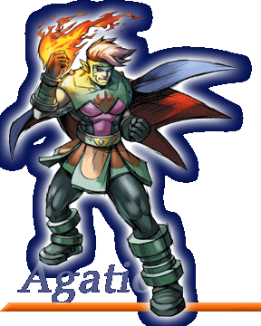 1boy, agatio_(golden_sun), camelot, fire, golden_sun, lowres, male_focus, official_art