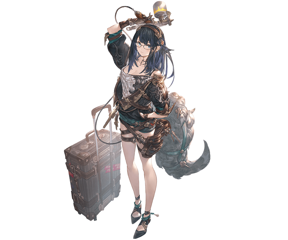 1girl, anklet, arm_up, baggy_clothes, blue_eyes, blue_hair, breasts, cleavage