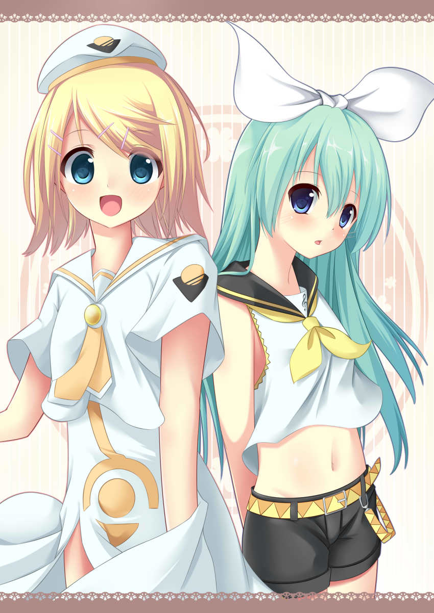 2girls, absurdres, alice_carroll, alice_carroll_(cosplay), aria_(manga), ascot, bananatsukis, beret