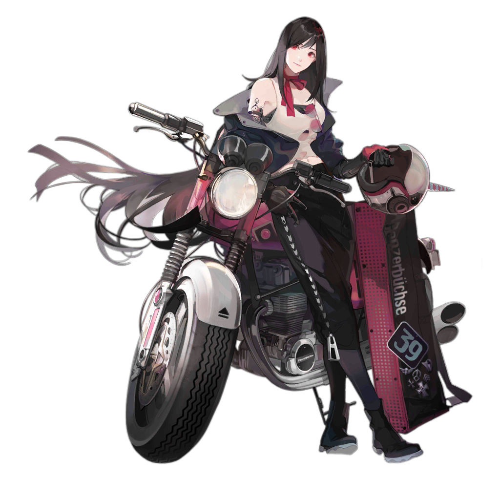 1girl, ankle_boots, arm_tattoo, biker_clothes, black_boots, black_hair, black_jacket, boots