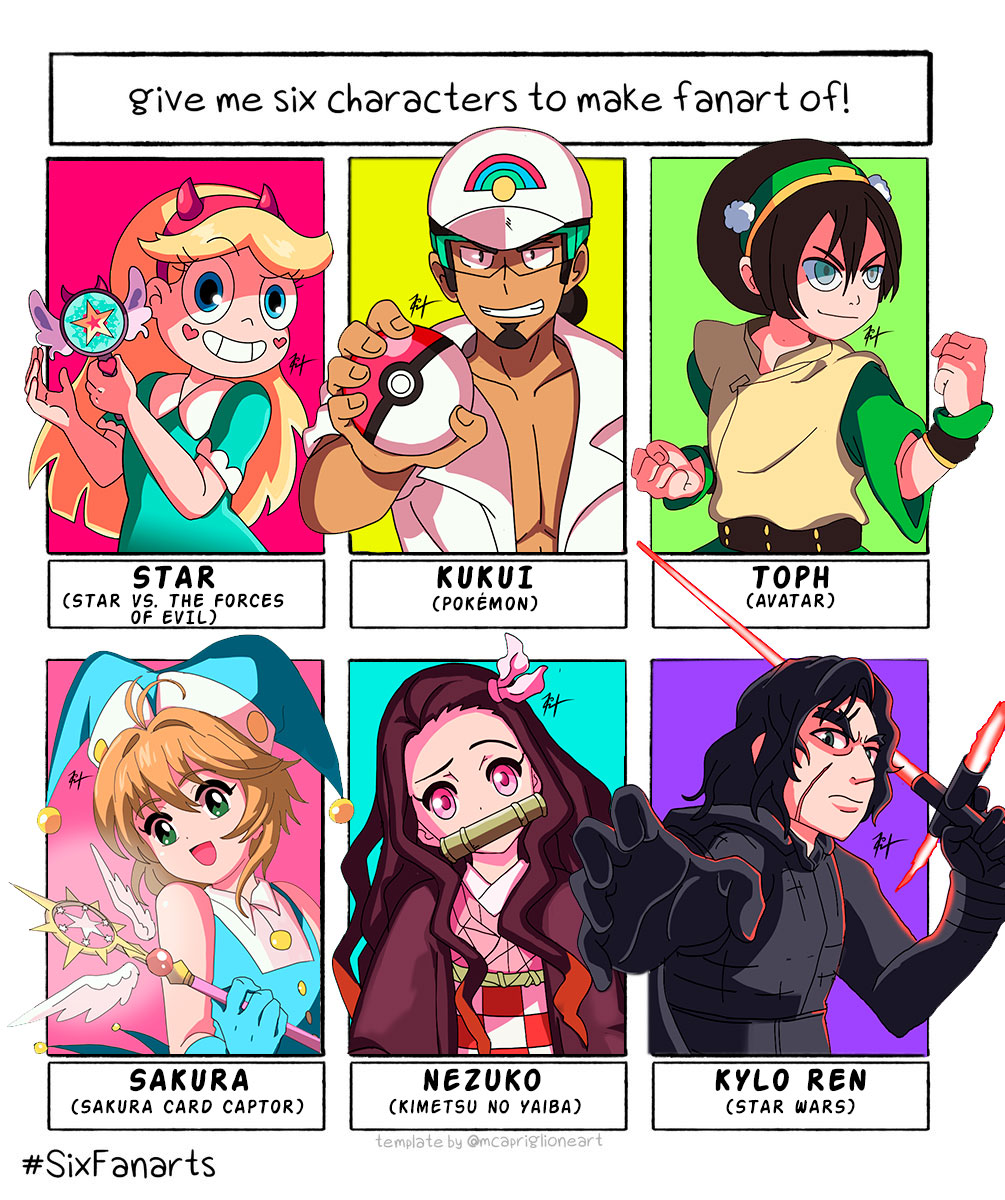 2boys, 4girls, :d, avatar:_the_last_airbender, avatar_legends, baseball_cap, belt, bit_gag