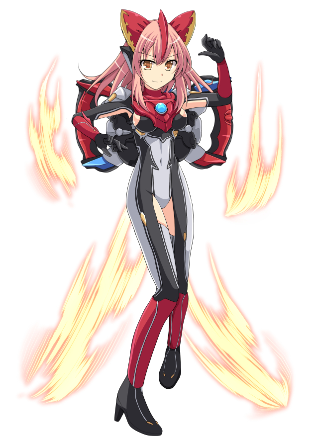 1girl, armor, black_bodysuit, bodysuit, boots, bow, breasts, brown_eyes