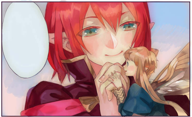 1boy, 1girl, blonde_hair, blue_eyes, borrowed_character, colored_eyelashes, eyebrows, eyelashes