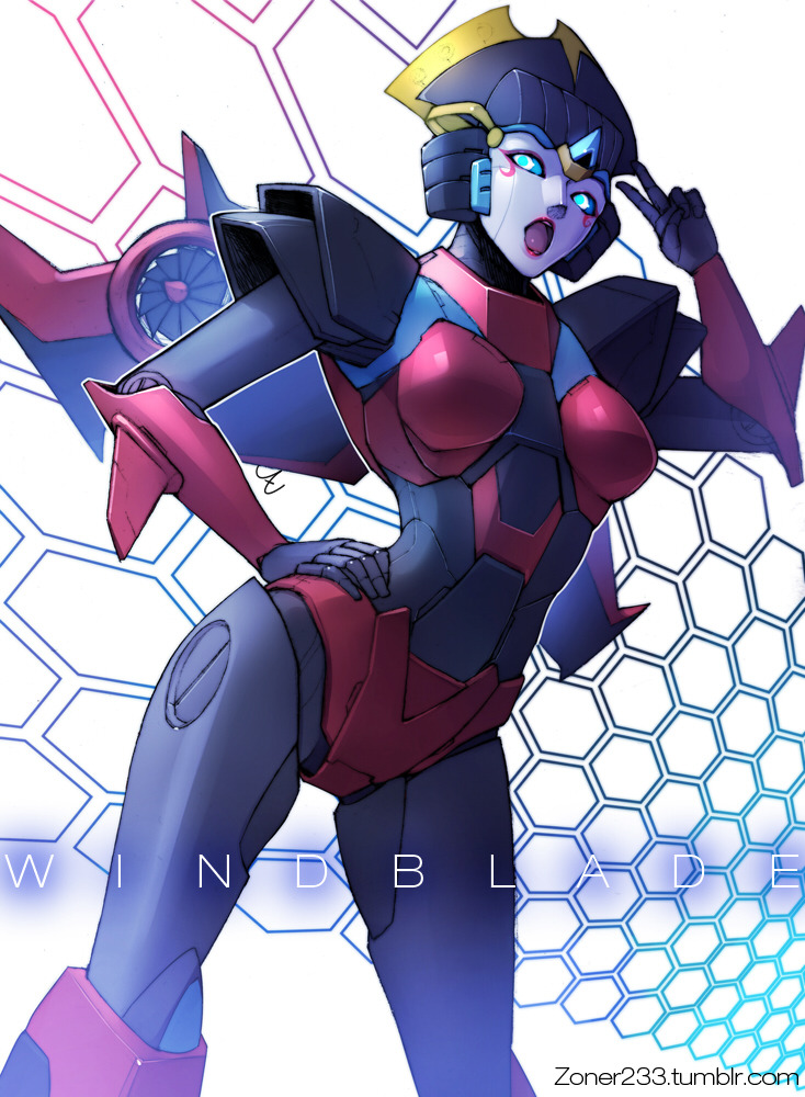 1girl, autobot, blue_eyes, breasts, character_name, commentary, english_commentary, looking_to_the_side
