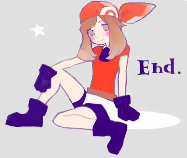 1girl, alternate_costume, archived_source, bad_drawr_id, bad_id, bandana, black_boots, black_gloves