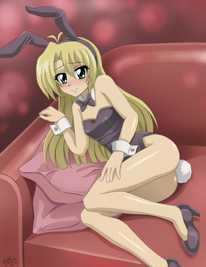 1girl, absurdres, breasts, highres, playboy_bunny, rebecca_hopkins, shuffledyandere, small_breasts, solo, tagme, yu-gi-oh!