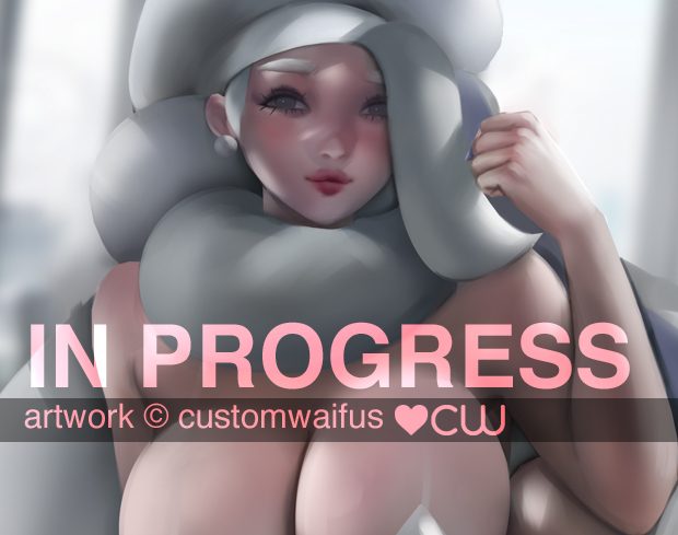 1girl, custom_waifus, mature_female, melony_(pokemon), nail_polish, nintendo, pokemon, pokemon_sword_and_shield