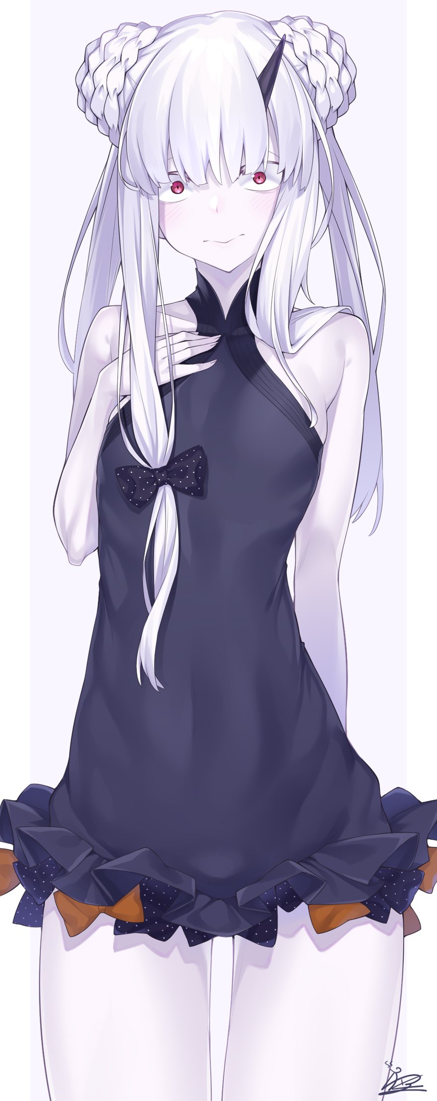 1girl, abigail_williams_(fate), abigail_williams_(fate)_(cosplay), abigail_williams_(swimsuit_foreigner)_(fate), abigail_williams_(swimsuit_foreigner)_(second_ascension)_(fate), bare_shoulders, black_bow, black_one-piece_swimsuit