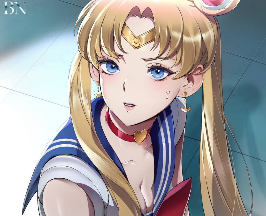 1girl, artist_name, bbuni, bishoujo_senshi_sailor_moon, bishoujo_senshi_sailor_moon_s, blonde_hair, blue_eyes, blue_sailor_collar