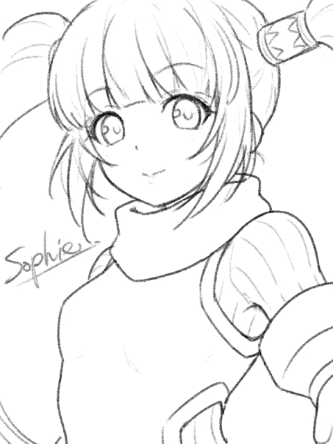 1girl, bad_ci-en_id, bad_id, breasts, closed_mouth, english_text, greyscale, kiikii_(kitsukedokoro)