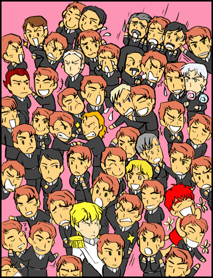6+boys, adalbert_von_fahrenheit, august_samuel_wahlen, candy, chibi, clone, cornelius_lutz, ernest_mecklinger