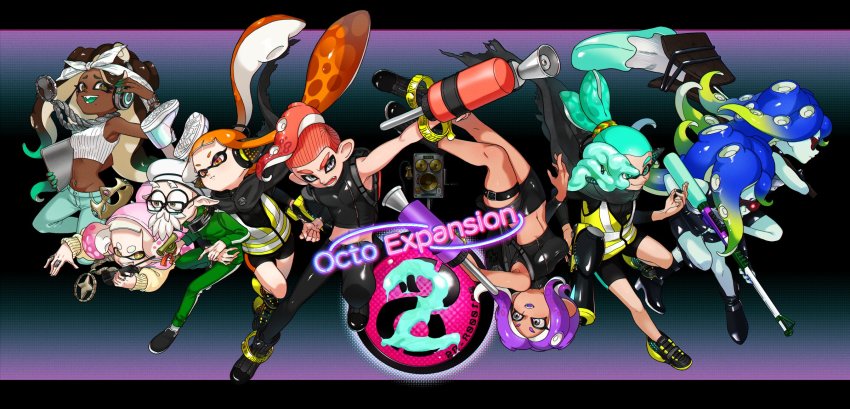 +_+, 3boys, 6+girls, anklet, asymmetrical_sleeves, beard, beret, bike_shorts