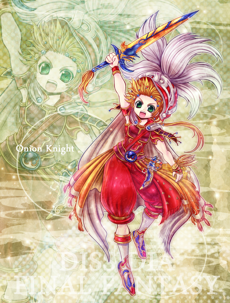 1990s_(style), 1boy, armor, bad_id, bad_pixiv_id, blonde_hair, dissidia_final_fantasy, final_fantasy