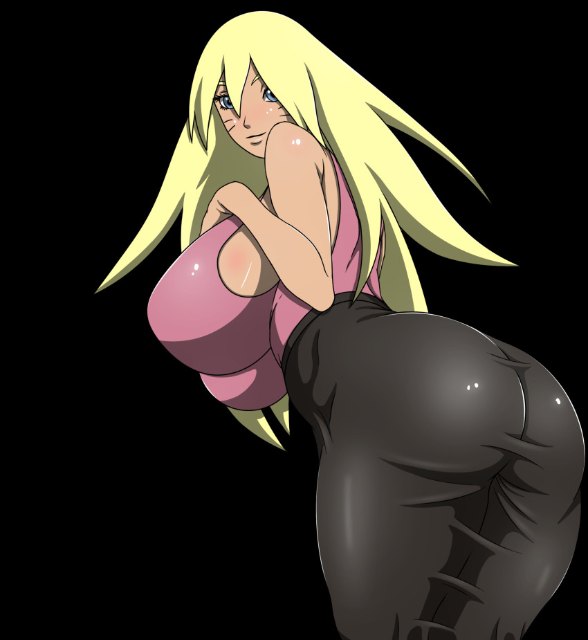 1girl, absurdres, ass, bad_id, bad_pixiv_id, bikini, blonde_hair, blue_eyes