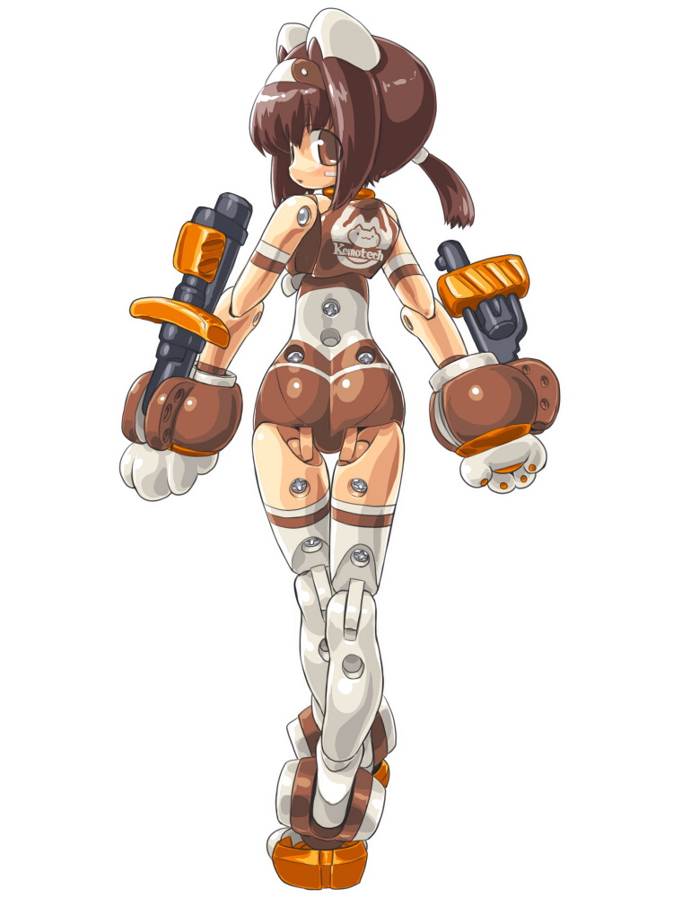 10s, 1girl, animal_ears, ass, bad_id, bad_pixiv_id, brown_eyes, brown_hair