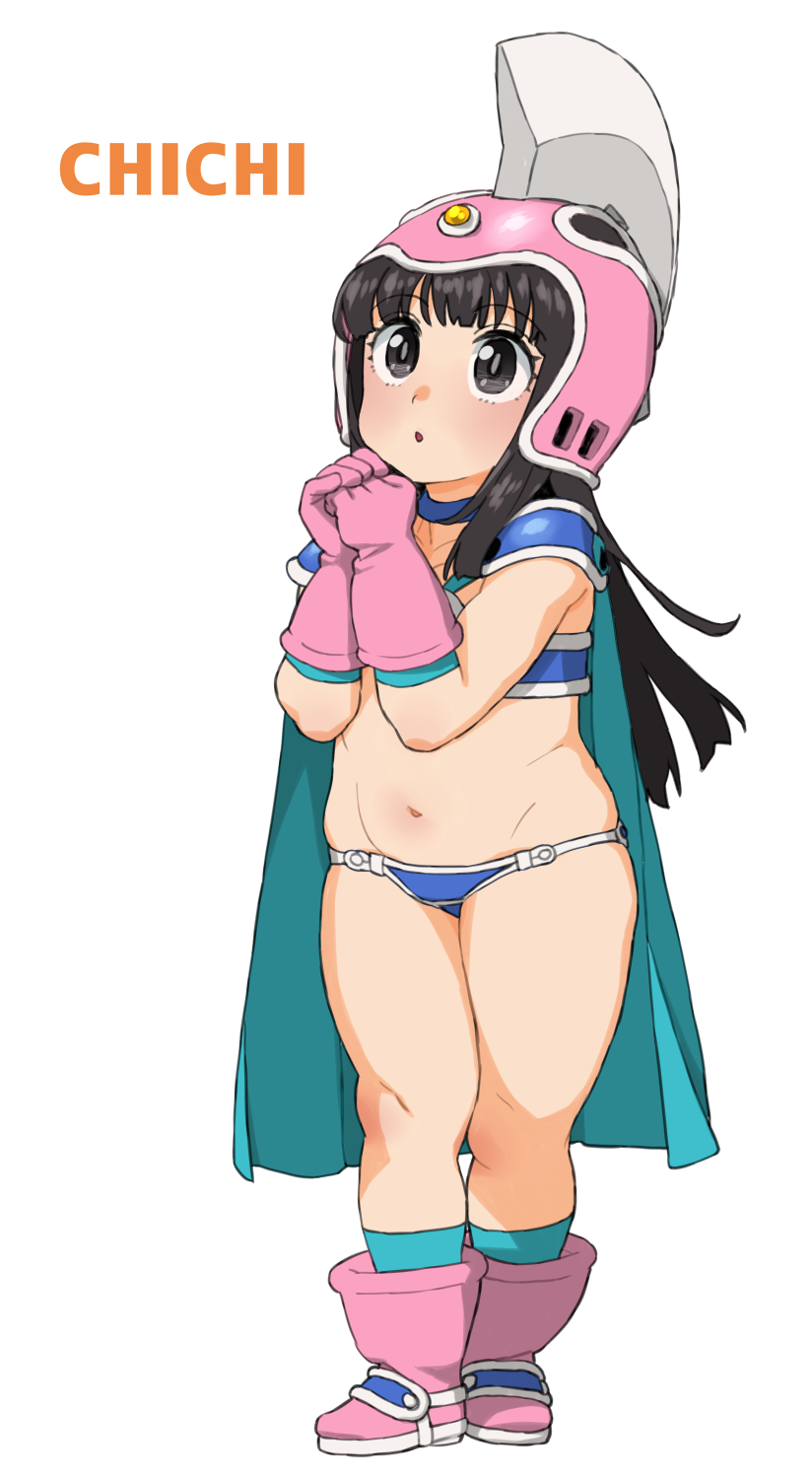 1girl, armor, bikini, bikini_armor, black_eyes, black_hair, blue_bikini, boots