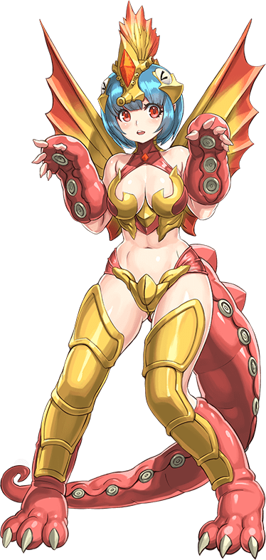 1girl, armor, bikini, bikini_armor, blue_hair, blush, boots, breasts