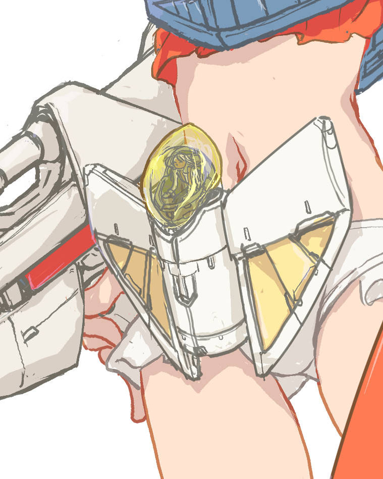 1boy, 1girl, close-up, cosplay, cropped, gundam, hea-san, loran_cehack