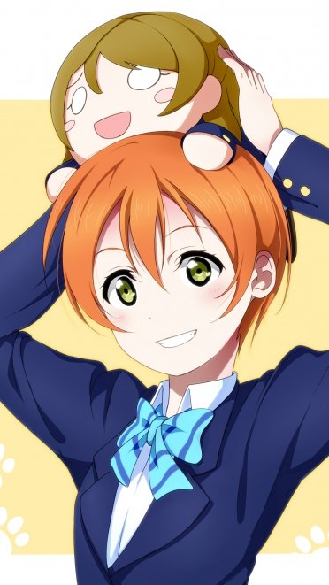 1girl, arms_over_head, artist_name, artist_request, blue_bow, blue_jacket, blush, bow