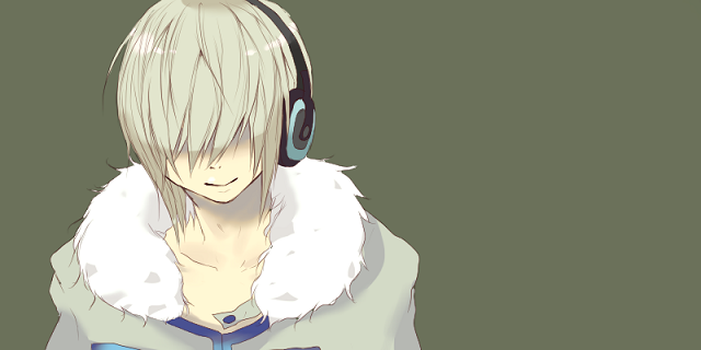 1boy, bad_id, bad_pixiv_id, coat, donka_fjord, hair_over_eyes, headphones, male_focus