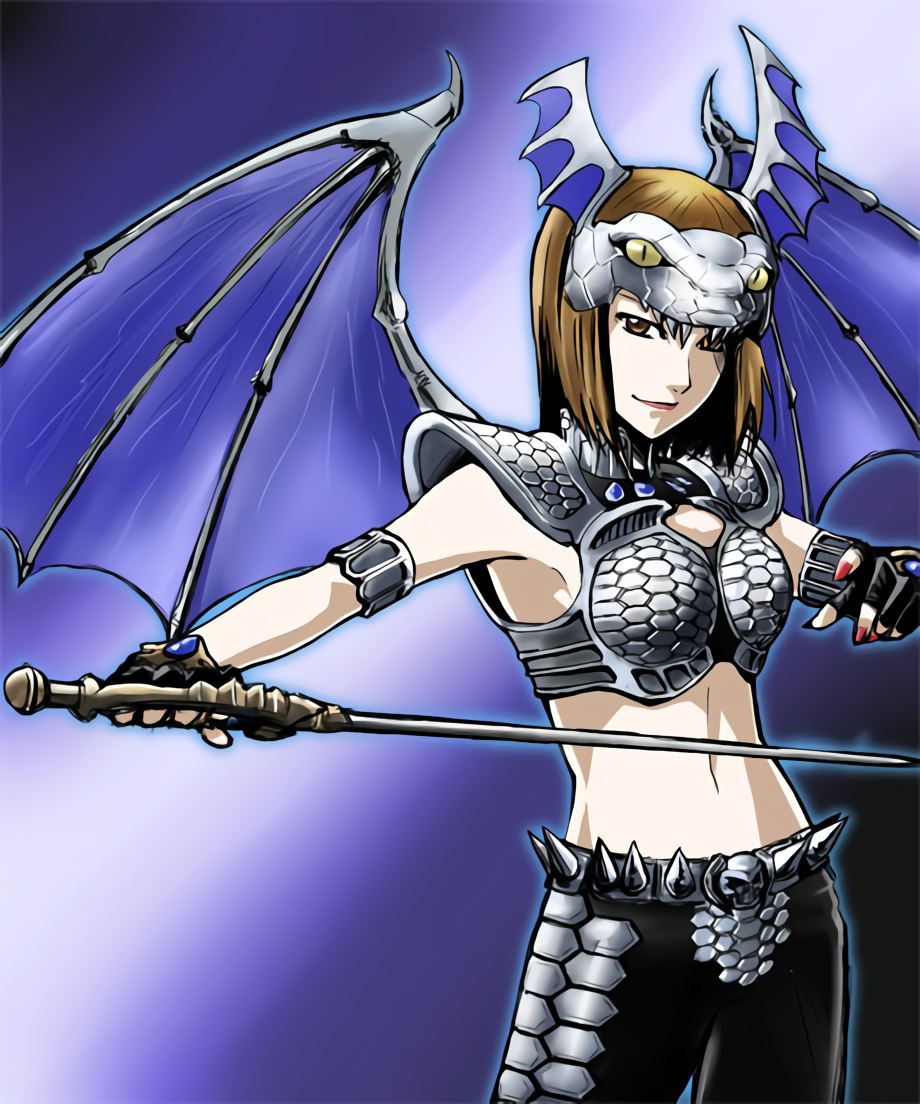 1girl, brown_eyes, brown_hair, denshibashira, denus, evil_spirit_princess_denus, helmet, kyuukyuu_sentai_gogofive, rapier, super_sentai, sword, weapon, wings