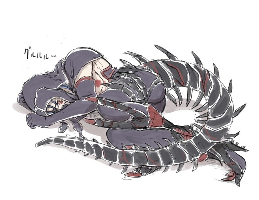 1boy, black_gloves, black_pants, blue_hair, chest_tattoo, closed_eyes, commentary_request, cu_chulainn_(fate)