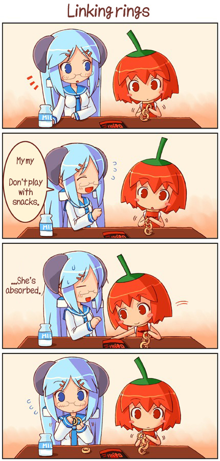 4koma, chili_pepper, comic, habanero-tan, habanero_pepper, milk-san, shigatake, snack