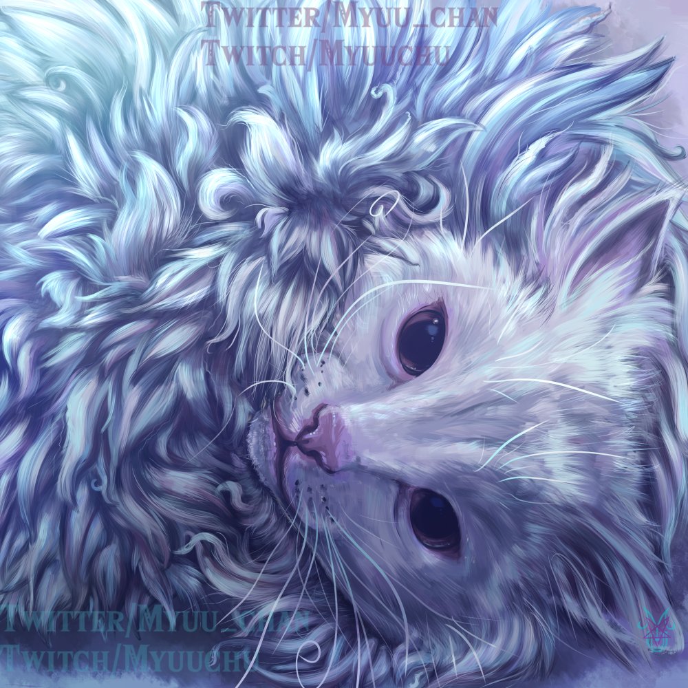 animal, animal_ear_fluff, animal_ears, animal_focus, animal_nose, artist_logo, artist_name, blue_theme