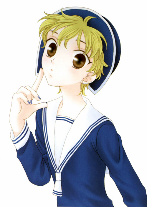 1boy, blonde_hair, child, fingernails, fruits_basket, hat, male_focus, sailor