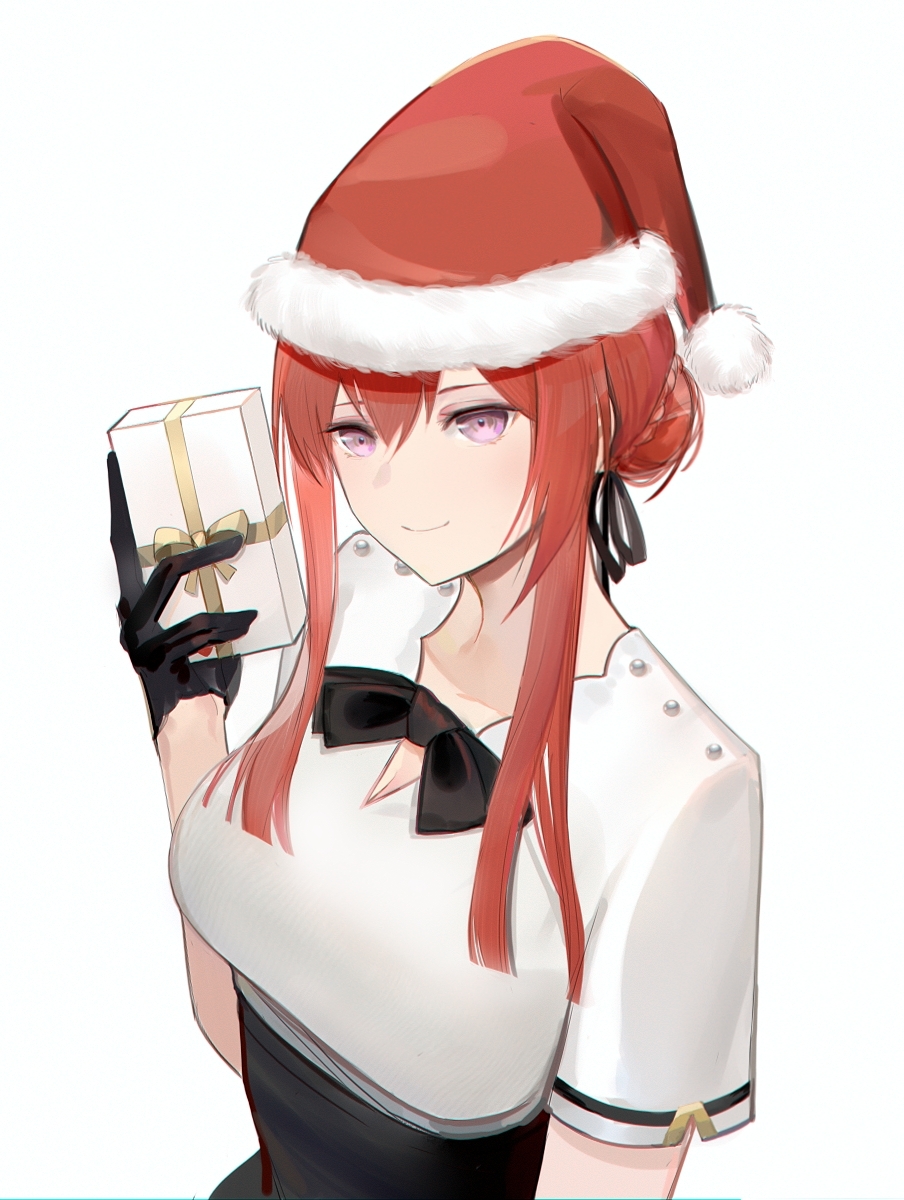 alternate_costume, azur_lane, bad_id, bad_pixiv_id, black_bow, black_gloves, bow, box