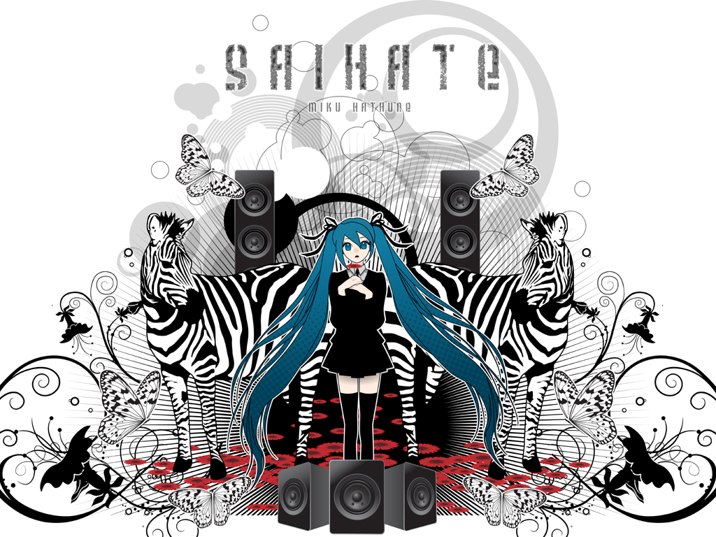 1girl, aqua_eyes, aqua_hair, bug, butterfly, female_focus, flower, formal_clothes