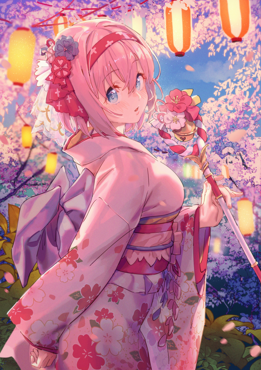 1girl, :o, absurdres, back_bow, blue_eyes, blush, bow, breasts