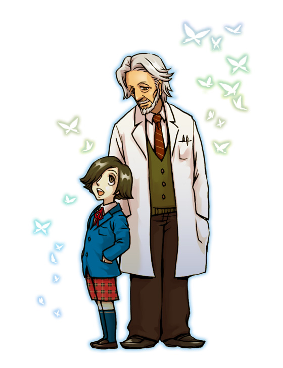 asato_(artist), brown_eyes, brown_hair, dr.lester, folkssoul, grey_hair, herve, short_hair