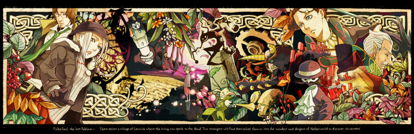 belgae, blonde_hair, braid, brown_hair, ellen_(folkssoul), faery_lord, folkssoul, glasses