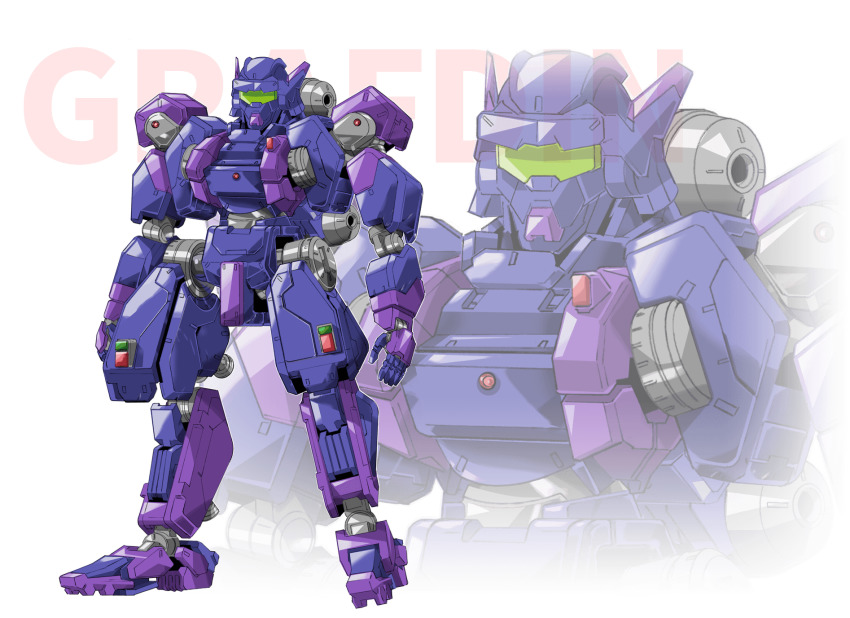 character_name, grafdin, highres, looking_ahead, mecha, no_humans, official_art, one-eyed