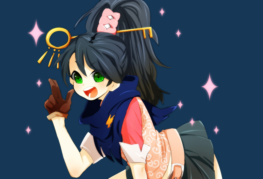 1girl, ace_attorney, ace_attorney_investigations, arm_up, bad_id, bad_pixiv_id, belt, black_hair